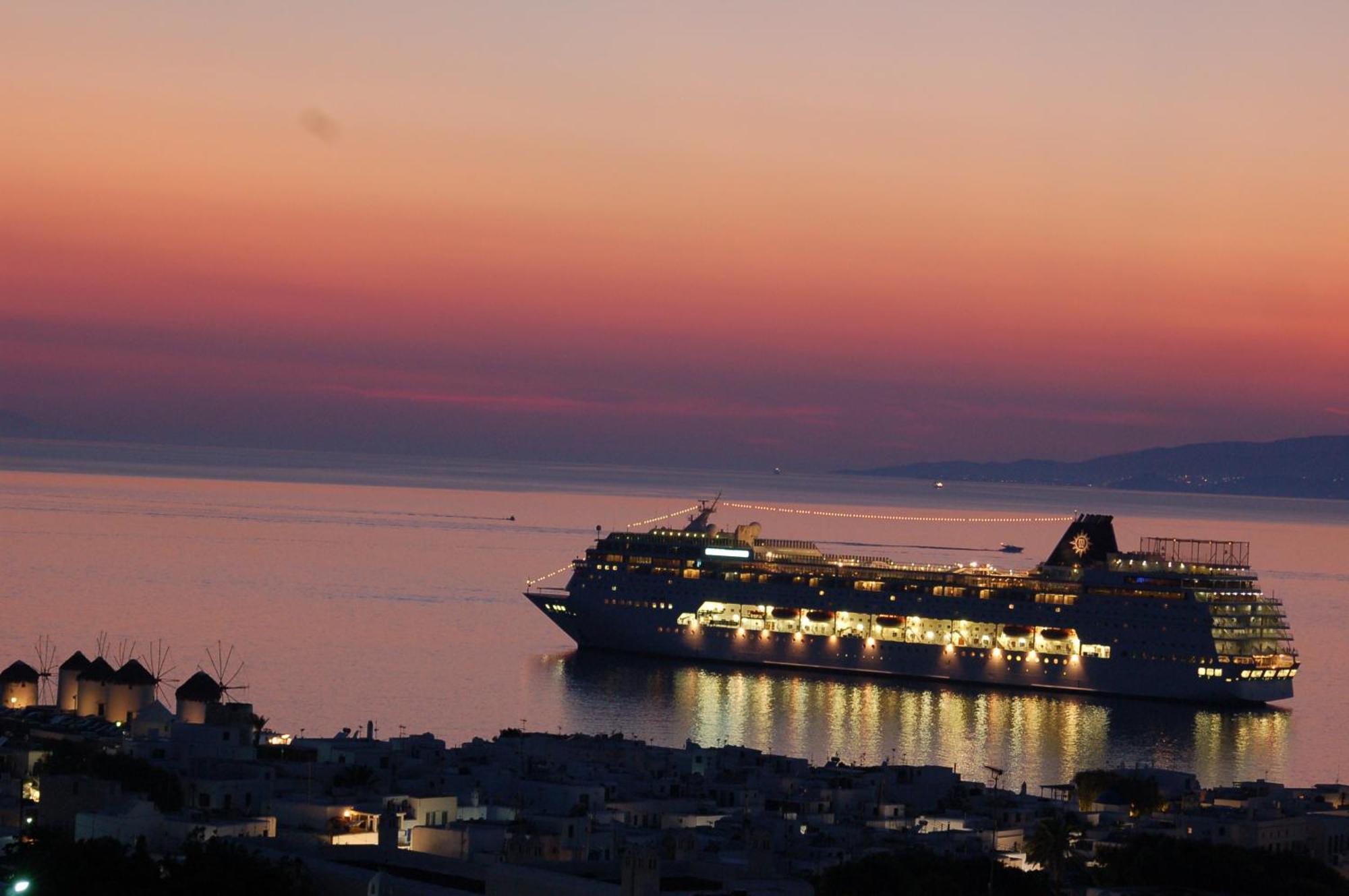 Regal View Hotel Mykonos Town Luaran gambar