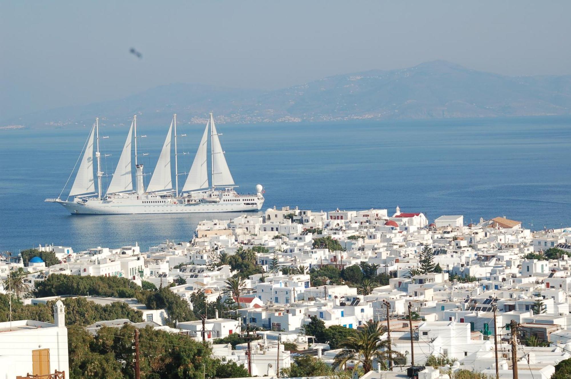 Regal View Hotel Mykonos Town Luaran gambar